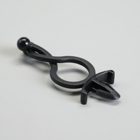 Attache de câble à verrouillage rotatif, support de fil à fixation par poussée, support de circuit imprimé en nylon, attache libérable série T