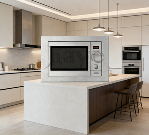 فرن مايكروويف مدمج معتمد من الاتحاد الأوروبي الأكثر مبيعًا لعام <span class=keywords><strong>2026</strong></span>، تسخين سريع، متين وقوي، مناسب للمطابخ الصغيرة - Product Image 2