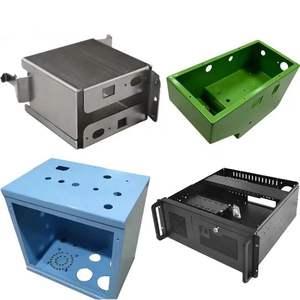 Fabricação De Chapas De <span class=keywords><strong>Metal</strong></span> Personalizado Caixa De Gabinete De Aço Inoxidável Jateamento De Soldagem Serviços De Processamento De Peças-Aço De Alumínio - Product Image 2