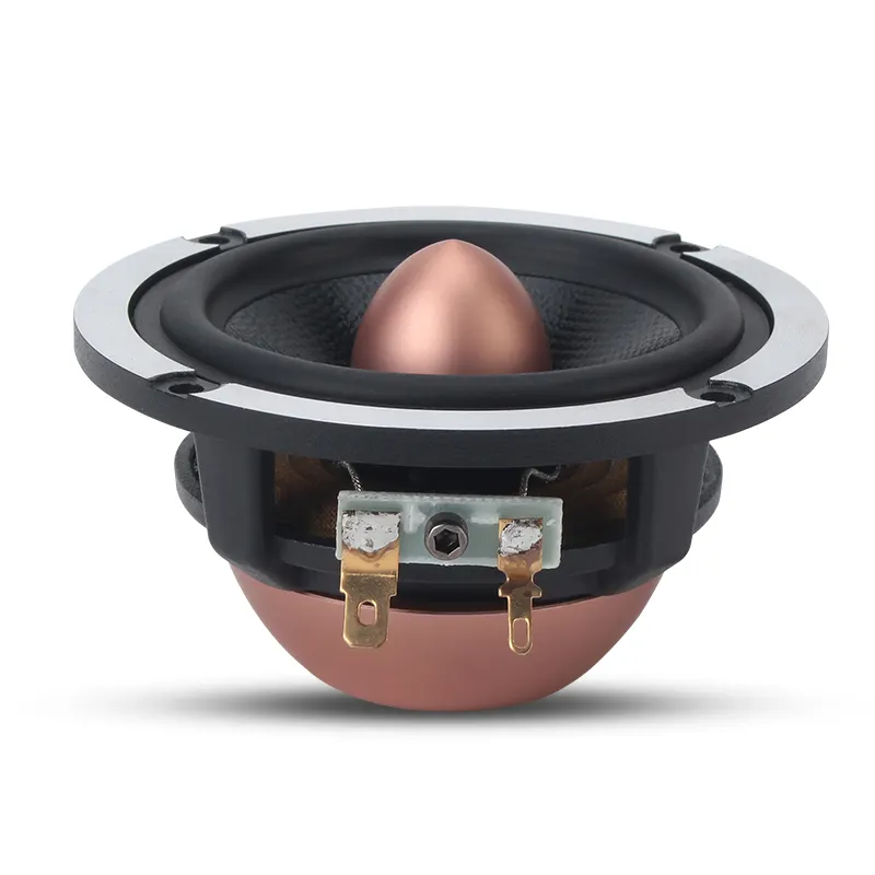Haut-parleur de milieu de gamme de 3.5 pouces 400 Rms 200 Watts Haut-parleurs de voiture Conception de panier en fer la plus populaire Haut-parleur de tension 12V