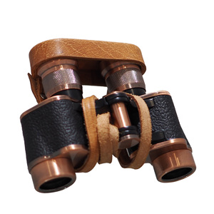 Antique Bronze Binoculars 6x24 Portable Magnifier High Definition Low Light Visible Rangefinder Waterproof Observation Device - Product Image 4