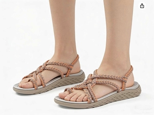 <span class=keywords><strong>Sandales</strong></span> d'été pour <span class=keywords><strong>femmes</strong></span> à lacets et brides croisées, confortables, avec soutien <span class=keywords><strong>de</strong></span> la voûte plantaire, imperméables, pour la marche, la <span class=keywords><strong>randonnée</strong></span>, les voyages, la plage et le bord <span class=keywords><strong>de</strong></span> la piscine, motif floral - Product Image 5