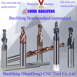 바오리펑 비표준 맞춤형 시리즈 텅스텐 카바이드 트위스트 드릴 비트 금속 드릴링용 - Product Image 6