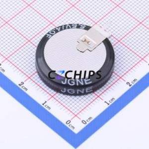 ตัวเก็บประจุแบบซุปเปอร์คาปาซิเตอร์ HESC5R5405Z-V แบบ Through Hole (THT) ความจุ 4F -20%~+80% แรงดัน 5.5V ความต้านทาน 16 โอห์ม ที่ความถี่ 1kHz - Product Image 2