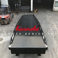 12 tonnes hydraulique rampes de déchargement de camion et rampe de chargement de rampe de chargement mobile