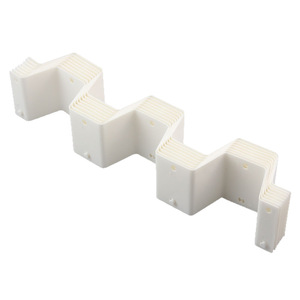 Separadores de Cajones Tipo Panal de Abeja, Blancos, Rectangulares, Organizador de Maquillaje para Dormitorio, Organizador de Ropa Resistente - Product Image 5