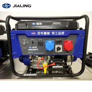 Generador de gasolina industrial Jialing Power 5kw generador de gasolina eléctrico a la venta