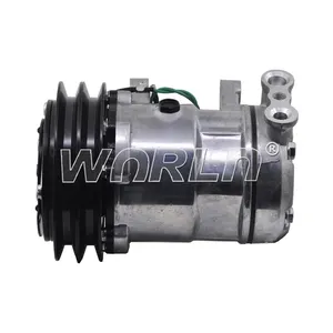 24V Vrachtwagen Airconditioner Compressor 5H14 2B Auto Koelsysteem Ac Compressor Voor Nissan Vrachtwagen Voor Hino Ud WXTK135A