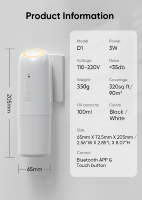 Diffuseur d'huile enfichable intelligent de luxe avec technologie sans eau pour le marketing des parfums de bureau et de chambre d'hôtel