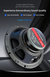 Haut-parleurs stéréo de voiture de gamme moyenne de 6.5 pouces Double bobines Double aimant Haut-parleur de basse audio de voiture de 6.5 pouces Haut-parleur coaxial automatique actif - Product Image 5