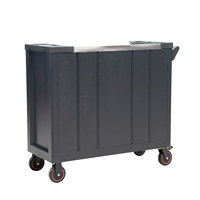 Chariot d'atelier de réparation automobile multifonctionnel avec roues universelles, armoire de rangement de type tiroir pour l'organisation d'outils mobiles