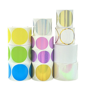 ม้วนกระดาษโฮโลแกรมแบบกำหนดเองสำหรับงานอเนกประสงค์ สติกเกอร์กาวในตัวสำหรับบรรจุภัณฑ์สินค้า การสร้างแบรนด์ และการทำเครื่องหมายด้านโลจิสติกส์ - Product Image 1