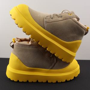 Botas de nieve de lana para hombre y mujer, a la moda para invierno, con aislamiento, impermeables, de alta calidad, lujosas, informales, suaves y transpirables - Product Image 2