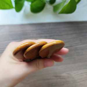 Outil Gua Sha en jaspe Mookaite, outil facial Gua Sha en jaspe Mookaite, <span class=keywords><strong>pierre</strong></span> <span class=keywords><strong>de</strong></span> <span class=keywords><strong>jade</strong></span> naturelle pour le massage du <span class=keywords><strong>visage</strong></span> et du corps - Product Image 6