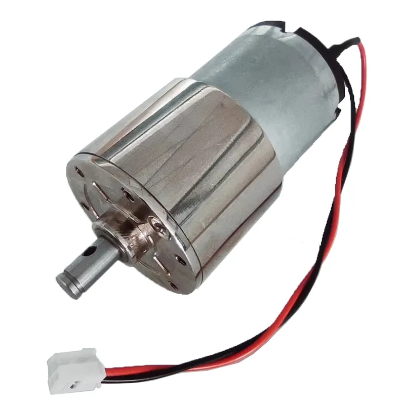 3V-24V 10-2000Rpm 37Mm Dc Tandwiel Motor Met Centrale Output Shaft Voor huishoudelijke Apparaten