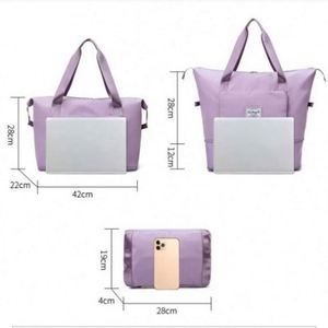 Sac à bandoulière de sport unisexe, sac à main décontracté de qualité, double fermeture éclair, grande capacité, durable, résistant à l'eau, en polyester, tendance, nouveau - Product Image 6