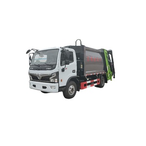 Hot <b>Sale</b> Dongfeng Small 4x2 Compression Garbage Truck 8CBM Rear Loading Compractor Garbage Truck - Product Image 1