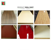 Panneau de contreplaqué mélaminé blanc de qualité meuble 4x8 pieds 3/9/12/16 mm pour armoire, placard et décoration intérieure