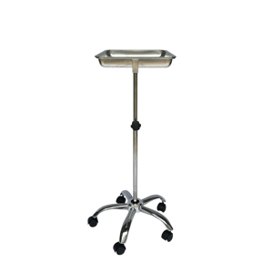Plateau Mobile à Mayo réglable en acier inoxydable, équipement de Salon médical, pour médecins - Product Image 2