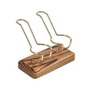 Soporte para <span class=keywords><strong>Pipas</strong></span> de Madera de Zebrano al por Mayor, con 1, 2 o 3 Ranuras |   Soporte Desmontable de Metal para Shisha para Tiendas de Artículos para Fumadores |   Yunang Smoking OEM al por Mayor - Product Image 5