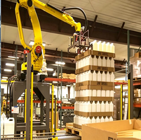 Robot dépalettiseur automatique pour bouteilles de bière, boissons, verres et canettes – Machine de dépalettisation pour ligne de production d'eau