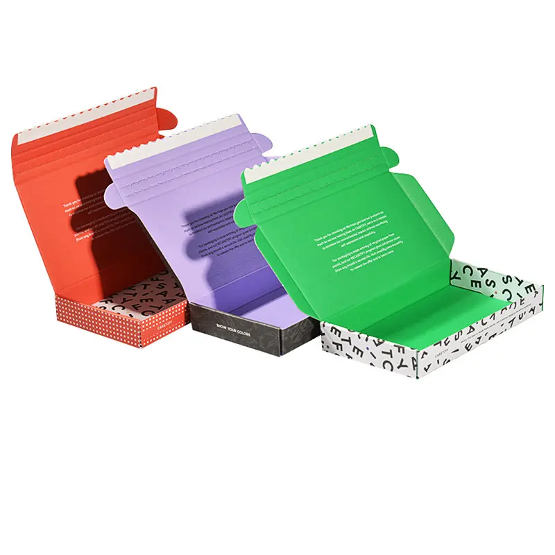 Best Seller Custom Special Hard Mailer Box Tear Strip Gift Set Packaging Box Carton Custom Express Packing Box