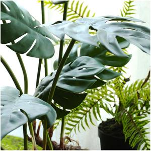 Plante Artificielle Miniature de Luxe, Plantes Vertes Simulées, Décoration Murale Végétale, Décor Moderne pour Table, Feuilles Vertes Artificielles - Product Image 5