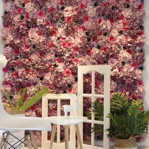 V03 Customized Artificial Flower Wall flower wall wedding flower wall backdrop for Wedding Event Decoration