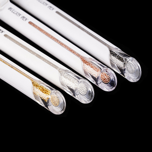 Stylo automatique pour perles de bouillons, outil de pointillage et de sélection pour l'art des ongles DIY (or, argent, caviar) - Product Image 3