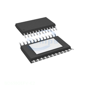 24 VSSOP (0.220", 5.60mm Width) Exposed Pad BD6380EFV-E2 Power Management (PMIC) In Stock IC MOTOR DRIVER BIPOLAR 24HTSSOP Elect - Product Image 1