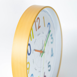 REIDA Silent Non Ticking <strong>Telling</strong> <strong>Time</strong> Teaching <strong>Clock</strong> Kids Room Wall Decor for Bedrooms Pedia <strong>Clock</strong> for Kids - Product Image 3