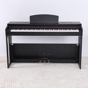 Piano numérique 88 touches clavier d'<span class=keywords><strong>action</strong></span> marteau couverture coulissante clavier de Piano examen professionnel YM-A801 d'apprentissage de la musique - Product Image 1