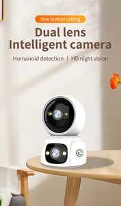 Độ nét cao 360 độ hai ống kính Wi-Fi Camera an ninh 2MP + 2MP quốc tế với tầm nhìn ban đêm chức năng nghiêng CMOS cảm biến - Product Image 6
