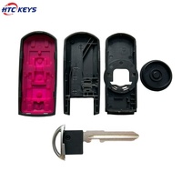 Coque de clé intelligente de bonne qualité pour clé de voiture Mazda