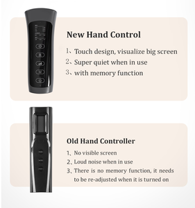 Novo Controlador Portátil LCD com Vibração e Aquecimento para Massagem de Pés e Pernas, Máquina de Reflexologia para Circulação e Relaxamento - Product Image 3