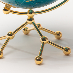 Wellfun Globe du monde de table <span class=keywords><strong>Carte</strong></span> acrylique Globe du monde nautique avec support de table Style vintage Bureau Décoration intérieure Globes - Product Image 5