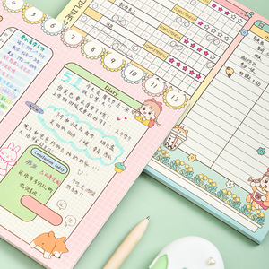 Agenda Kawaii para notas escolares, planificador diario - Product Image 4