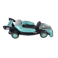 Bateau gonflable de course en PVC robuste avec volant et porte-gobelets, pour 1 personne, pour piscine et plage, personnalisable