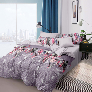 Oeko-Tex Tiêu Chuẩn Tùy Chỉnh Cá Nhân Mô Hình <span class=keywords><strong>Polyester</strong></span> Chăn Bộ Đồ Giường Chăn Bìa Giường Comforter Bộ - Product Image 1