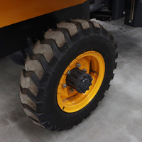 1-5T Front Tipping Bucket 4X4 Electric Front Loading Wheel Loader Mini Dumper 2 Ton Small Dumper dengan Front Loader
