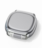 Câble USB-C rétractable bidirectionnel 3A 240W PD à charge rapide Type C vers Type C en cuivre pur pour téléphone portable, boîte de rangement portable de voyage