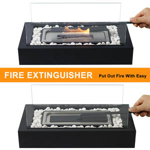 Di alta qualità da giardino camino da tavolo da esterno Bio etanolo Mini pozzo del fuoco <span class=keywords><strong>con</strong></span> decorazione <span class=keywords><strong>in</strong></span> <span class=keywords><strong>pietra</strong></span> - Product Image 3