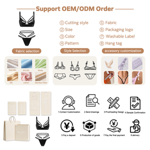 <span class=keywords><strong>Ensemble</strong></span> de Lingerie Sexy en Dentelle pour <span class=keywords><strong>Femme</strong></span>, Costume de Cosplay de Soubrette Française, avec Armatures, Nœud en Dentelle, Respirant et Transparent - Product Image 4