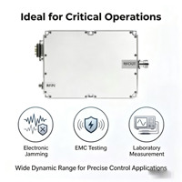 Module amplificateur de puissance GaN 50W OEM personnalisé 10700-12800MHz 7W2 avec contrôle D-Sub 32V pour station satellite VSAT