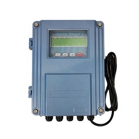 Débitmètre ultrasonique mural OEM à sortie 4-20 mA, type à pince, pour applications industrielles, sortie impulsionnelle, précision 1,0 %, protection IP67