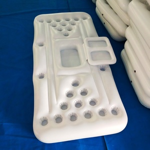 Hồ bơi nổi Đồ chơi cá nhân Inflatable bia bóng bảng floaters cup lỗ nổi bóng bàn trò chơi bảng - Product Image 3