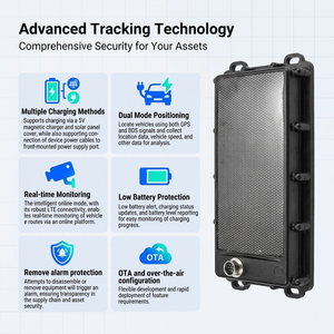 4G Solar Realtime Tracking Magnetic Anti-theft GPS tracker for Trailers-Portable Roof Mount Automotive 1 Year Warranty - Product Image 3