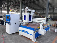 Routeur CNC ATC 4x8 avec kit de changement d'outils automatique à vendre