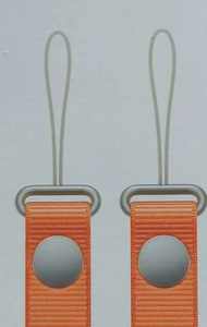 Longe de téléphone de véhicule <span class=keywords><strong>CarPlay</strong></span> sangles de bandoulière magnétiques couleur orange housse de téléphone filaire YFL - Product Image 5