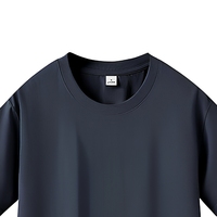 T-shirts personnalisés légers pour hommes en polyester et coton à manches courtes, imprimés en sérigraphie, vente en gros